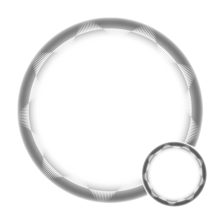 White Wave On Black